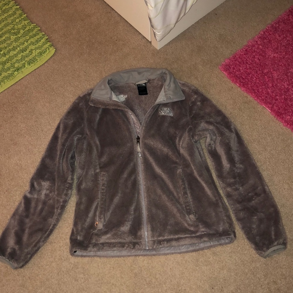 Grey North Face Denali